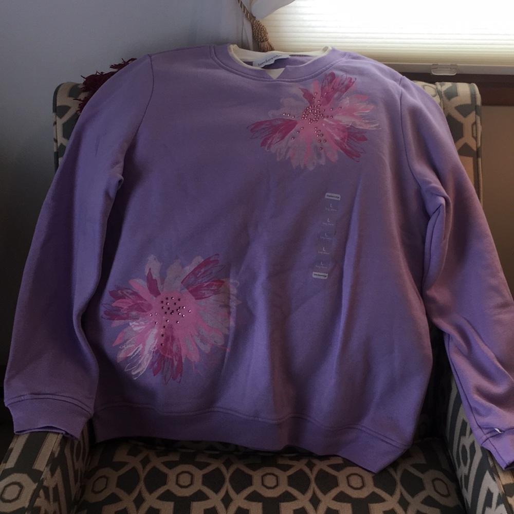 Purple women’s sweatshirt